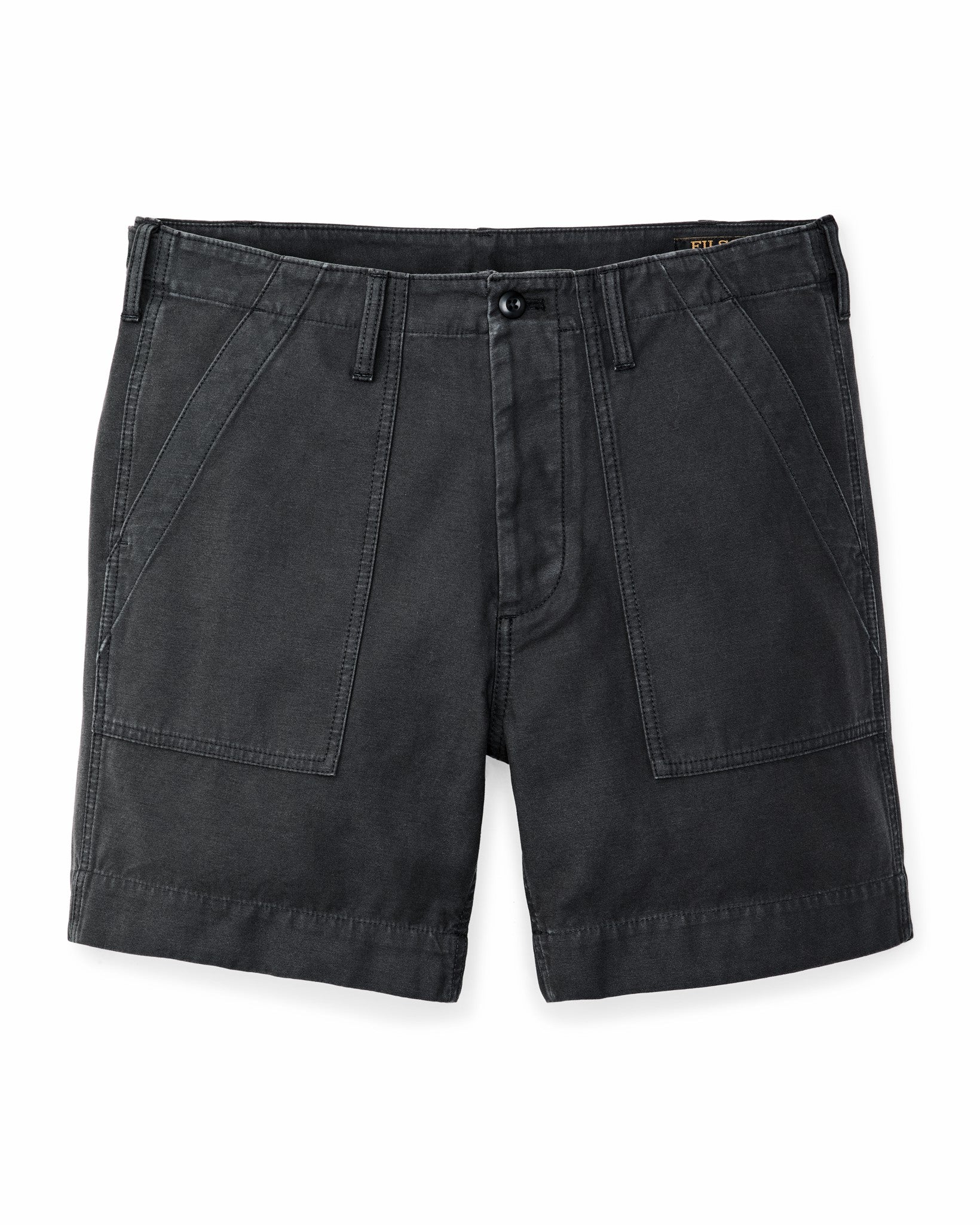 Filson Men Field Supply Shorts - Washed Faded Black