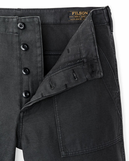 Filson Men Field Supply Shorts - Washed Faded Black