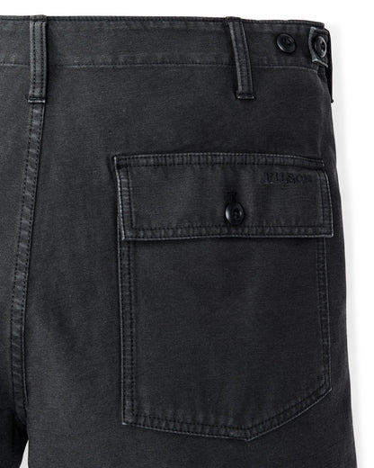 Filson Men Field Supply Shorts - Washed Faded Black
