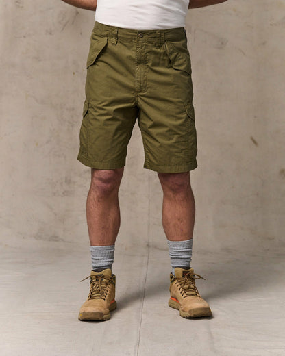 Filson Men Tropical Poplin Cargo Short - Military Olive