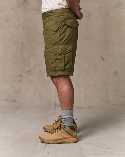 Filson Men Tropical Poplin Cargo Short - Military Olive