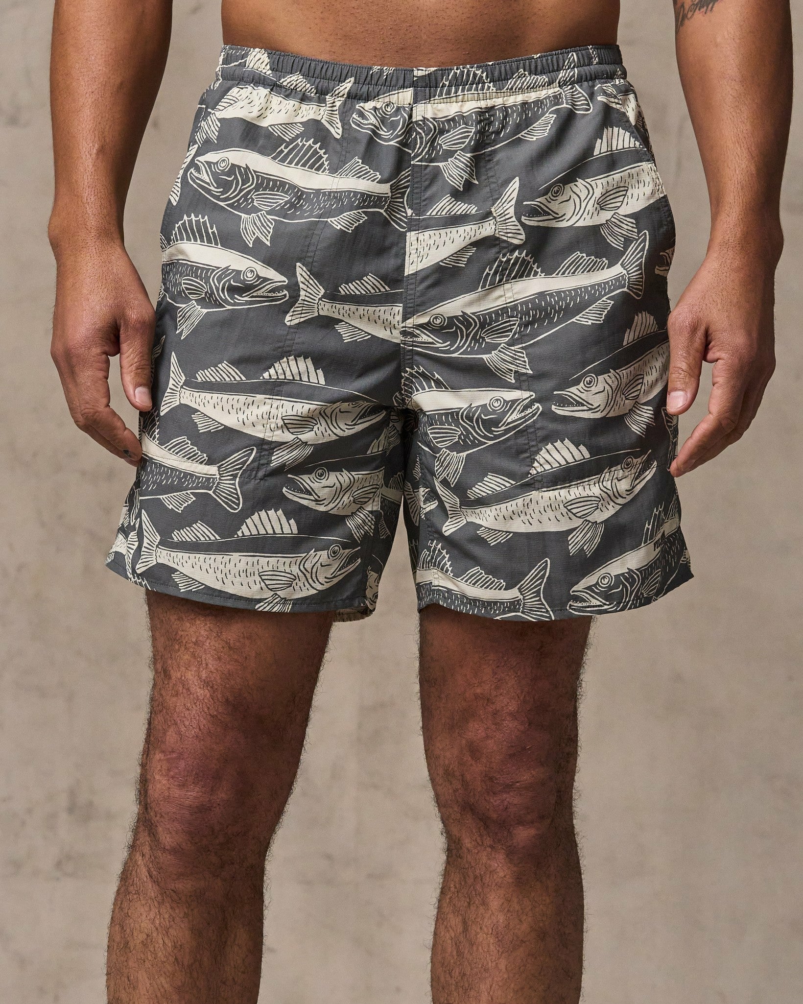 Filson Men Oxbow Lake Trunks - Beluga Print