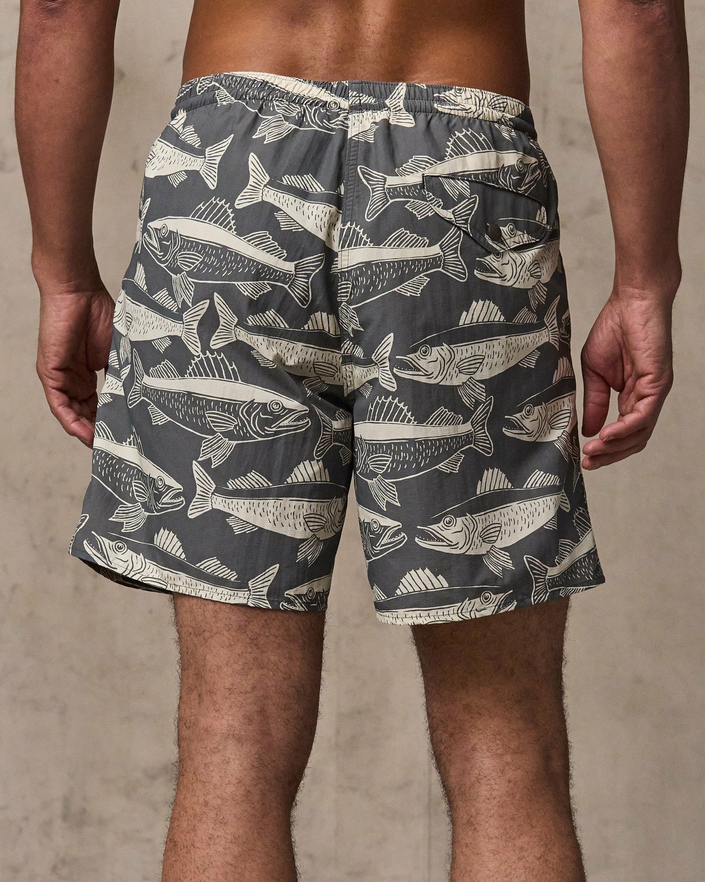 Filson Men Oxbow Lake Trunks - Beluga Print
