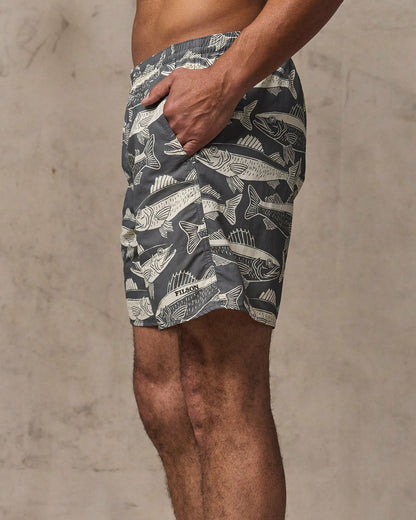 Filson Men Oxbow Lake Trunks - Beluga Print