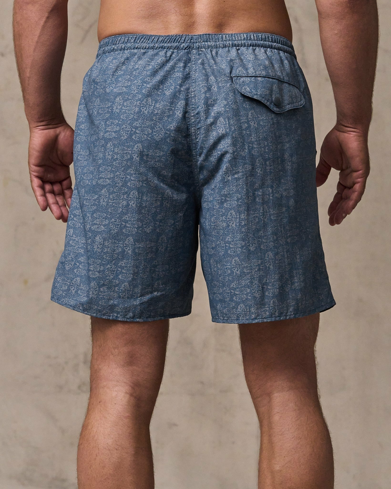 Filson Men Oxbow Lake Trunks - Blue Print