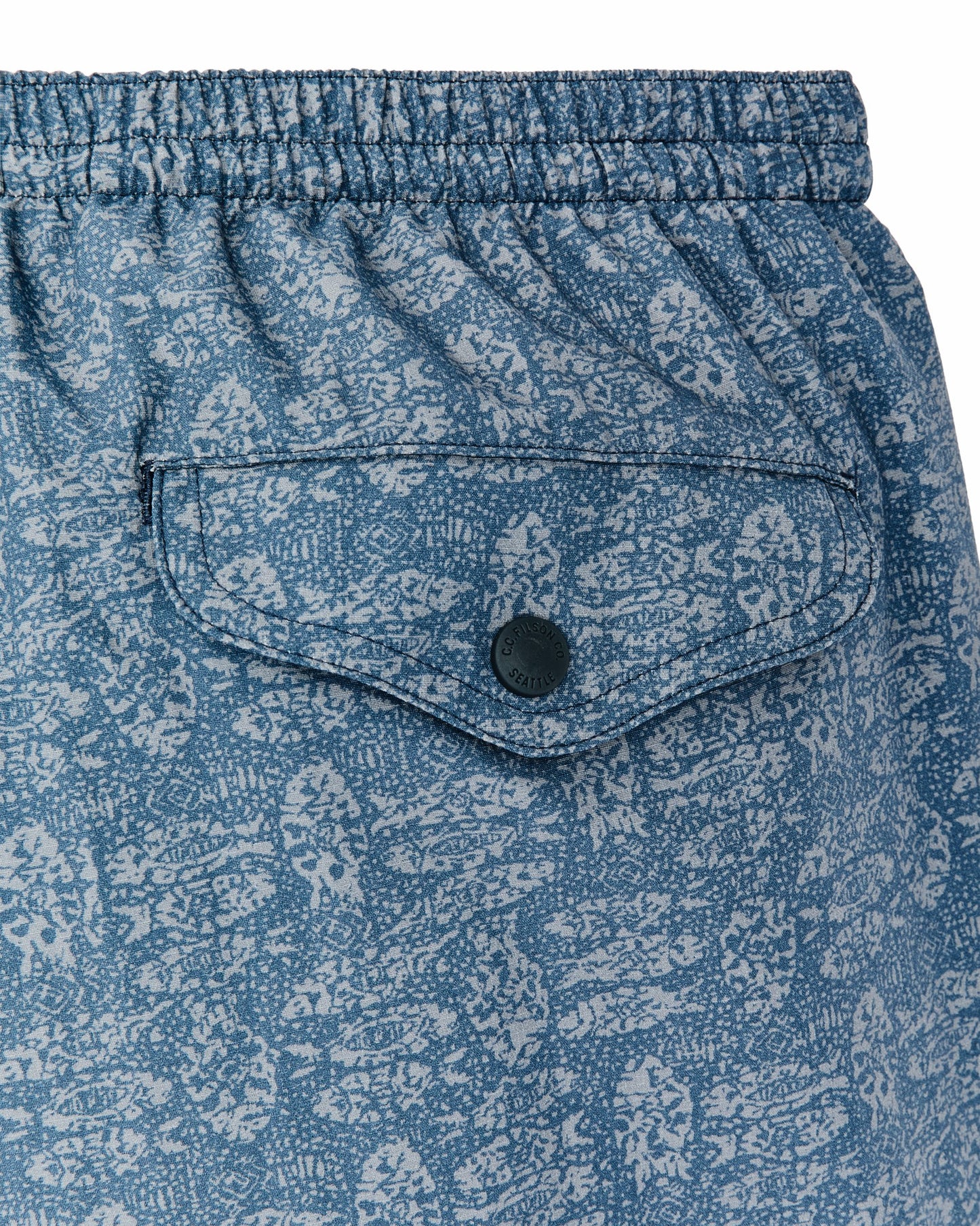 Filson Men Oxbow Lake Trunks - Blue Print