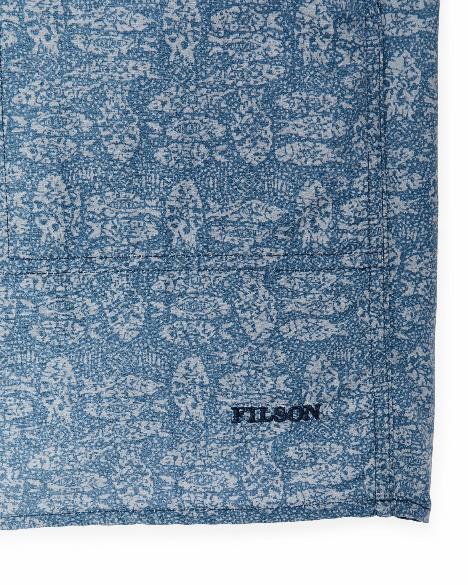 Filson Men Oxbow Lake Trunks - Blue Print
