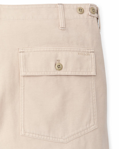 Filson Men Field Supply Shorts - Washed Oatmeal