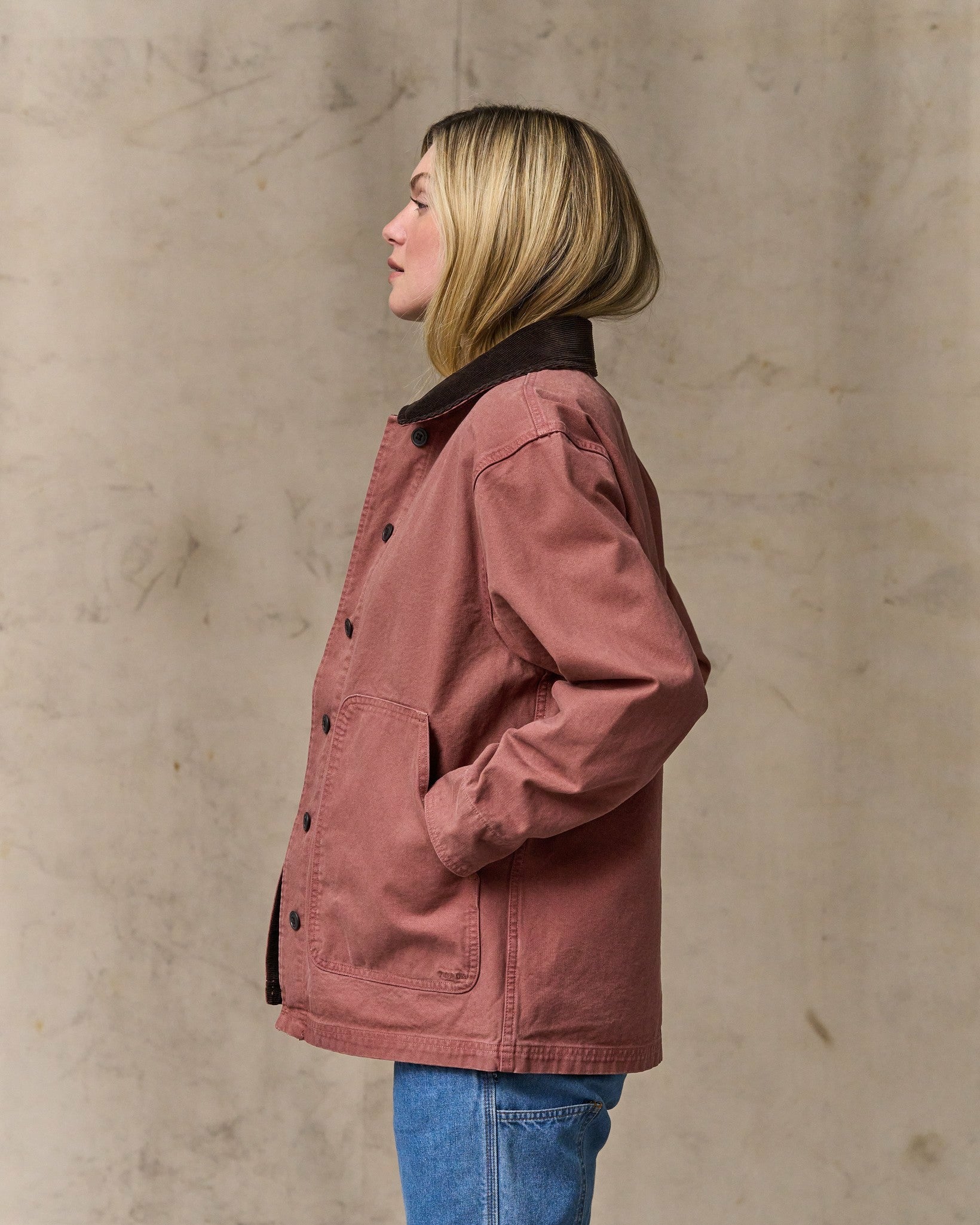 Filson Women Women's Canvas Barn Coat - Mahogany