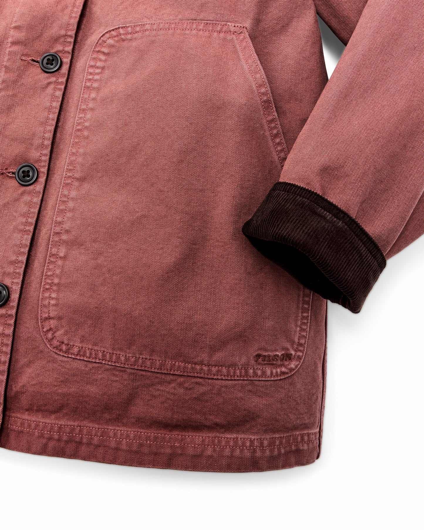 Filson Women Women's Canvas Barn Coat - Mahogany