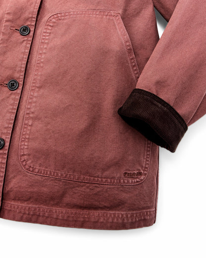 Filson Women Women's Canvas Barn Coat - Mahogany