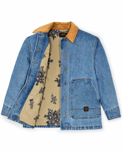 Filson Women Women's 11-oz. Denim Barn Coat - Light Indigo