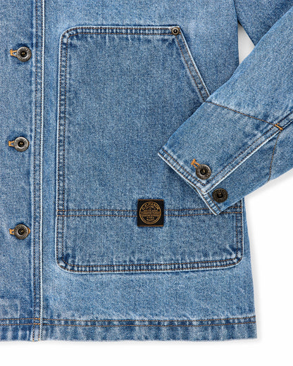 Filson Women Women's 11-oz. Denim Barn Coat - Light Indigo