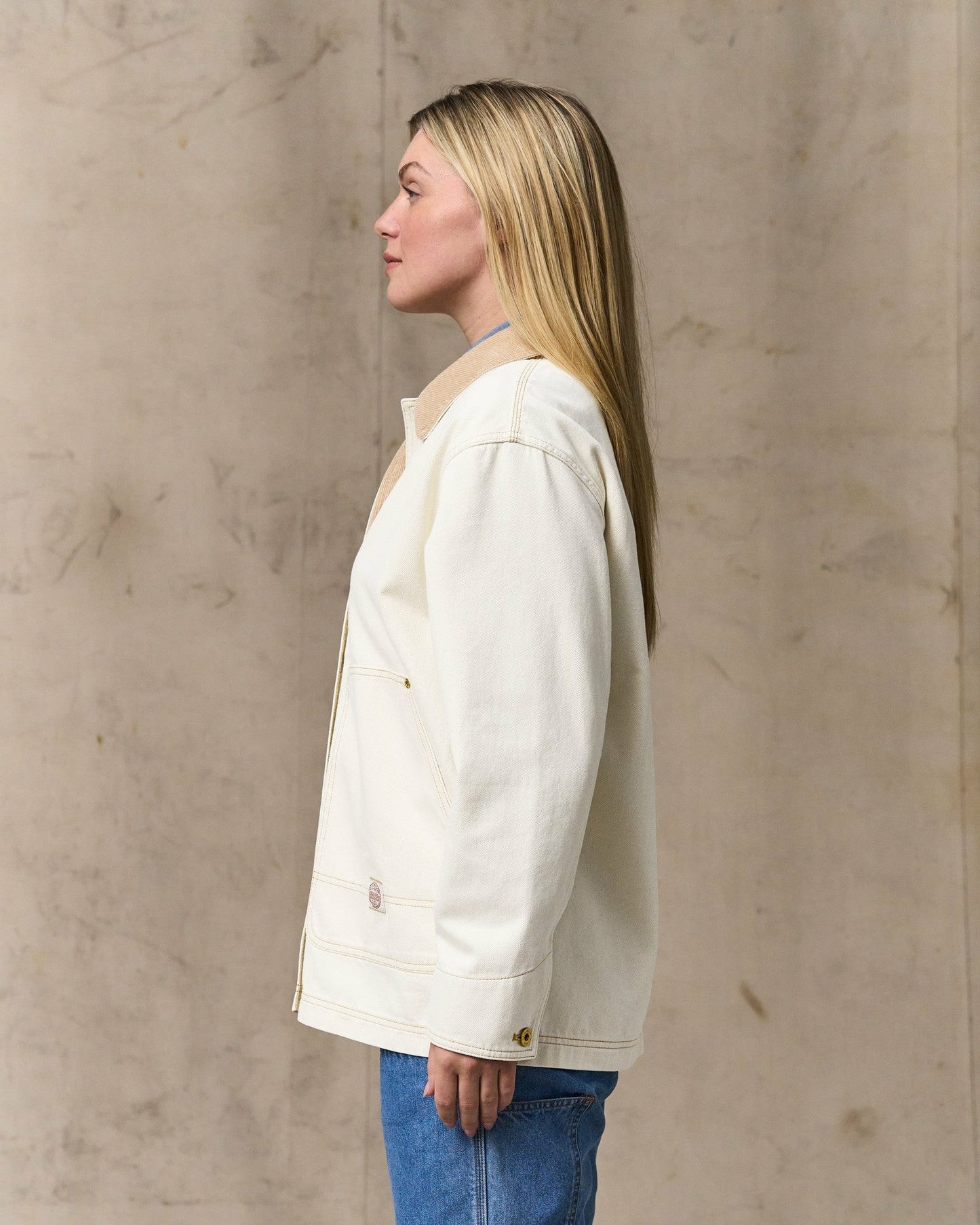Filson Women Women's 11-oz. Denim Barn Coat - Natural Seed