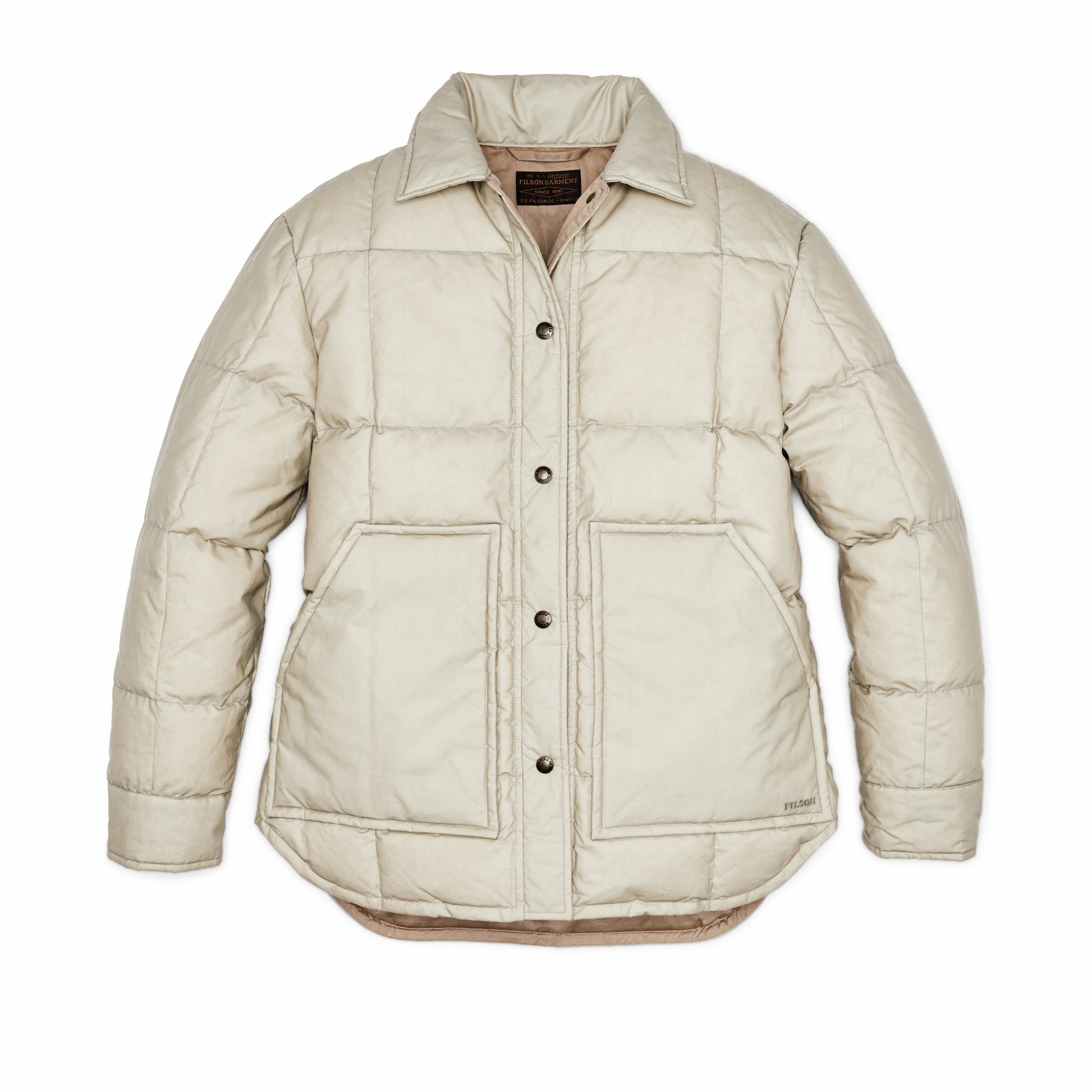 Filson Women Women's Waxed Down Barn Coat