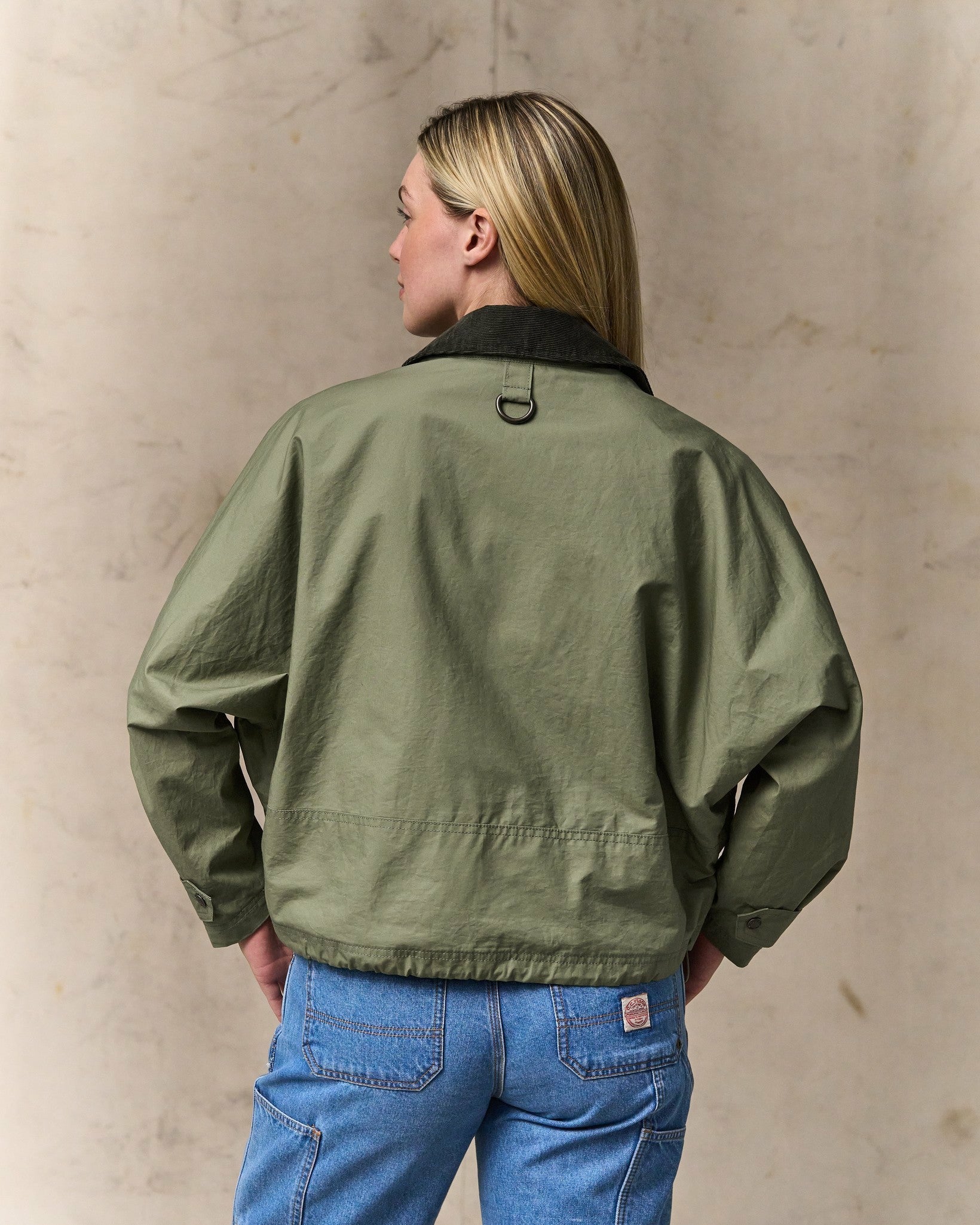 Filson Women Women's Dry Wax Short Work Jacket - Slate Olive