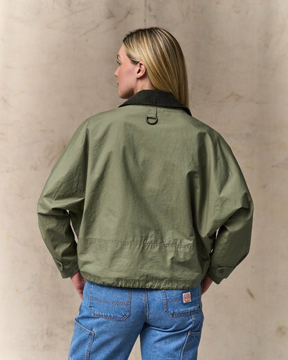 Filson Women Women's Dry Wax Short Work Jacket - Slate Olive