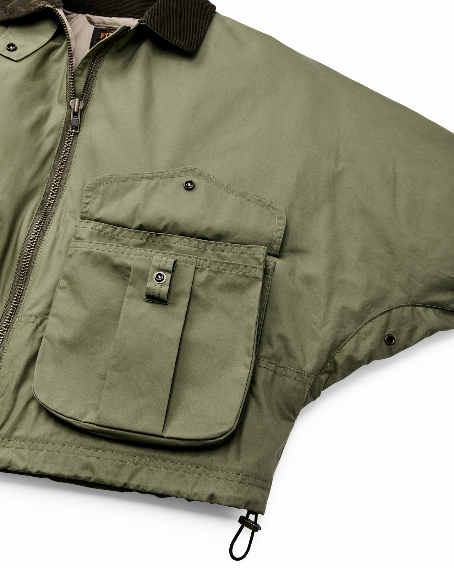 Filson Women Women's Dry Wax Short Work Jacket - Slate Olive