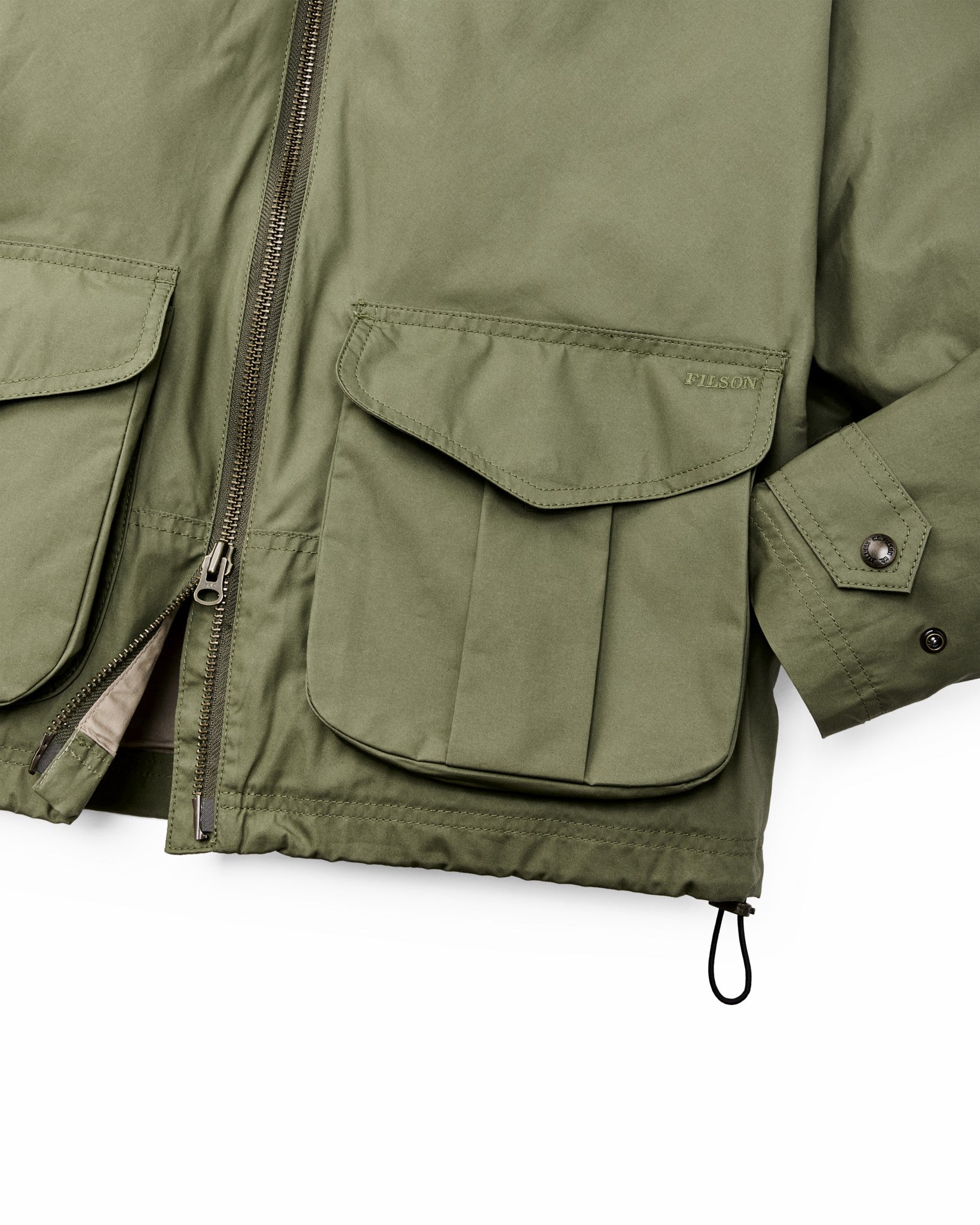 Filson Women Women's Dry Wax Short Work Jacket - Slate Olive