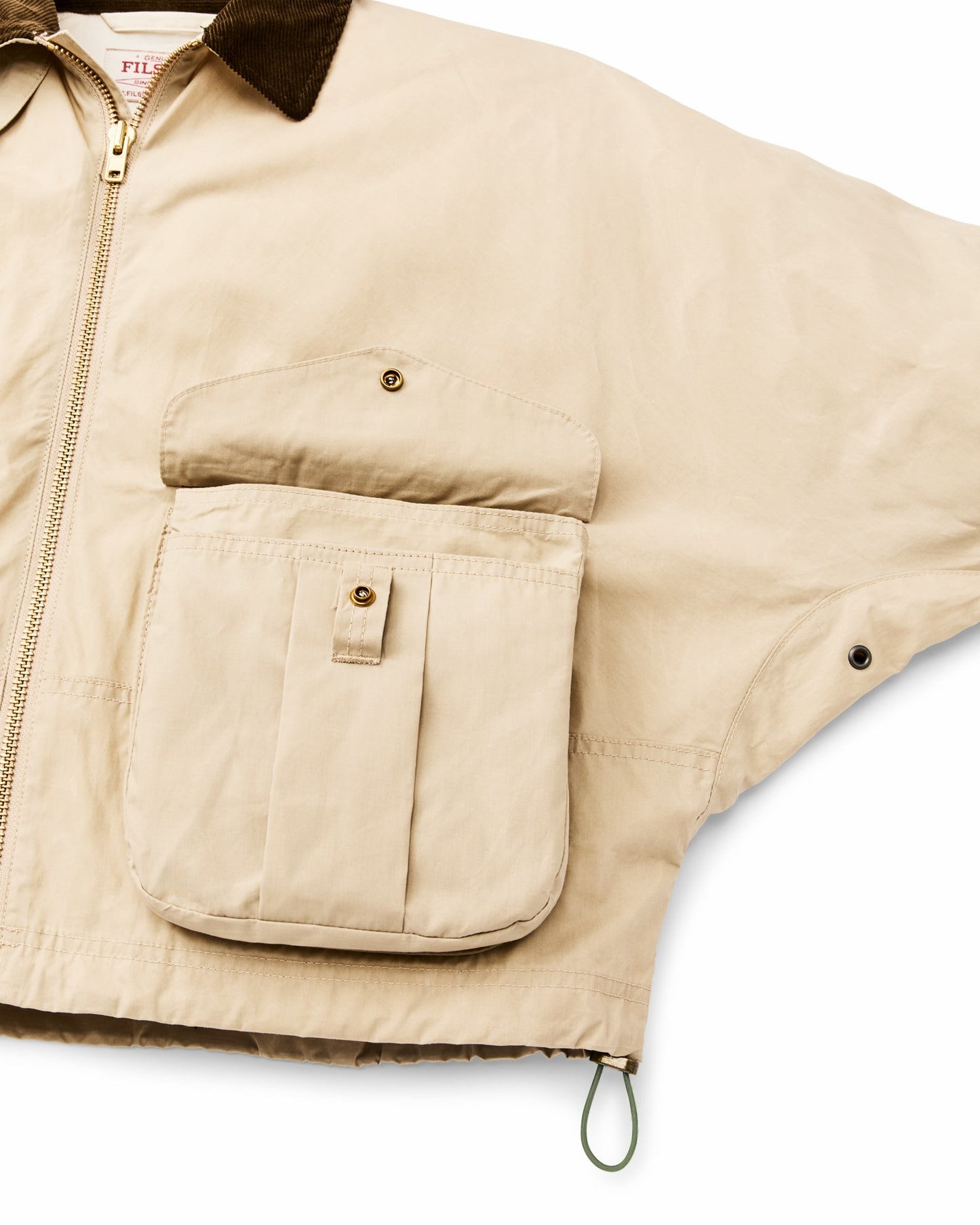 Filson Women Women's Dry Wax Short Work Jacket - Quail Tan