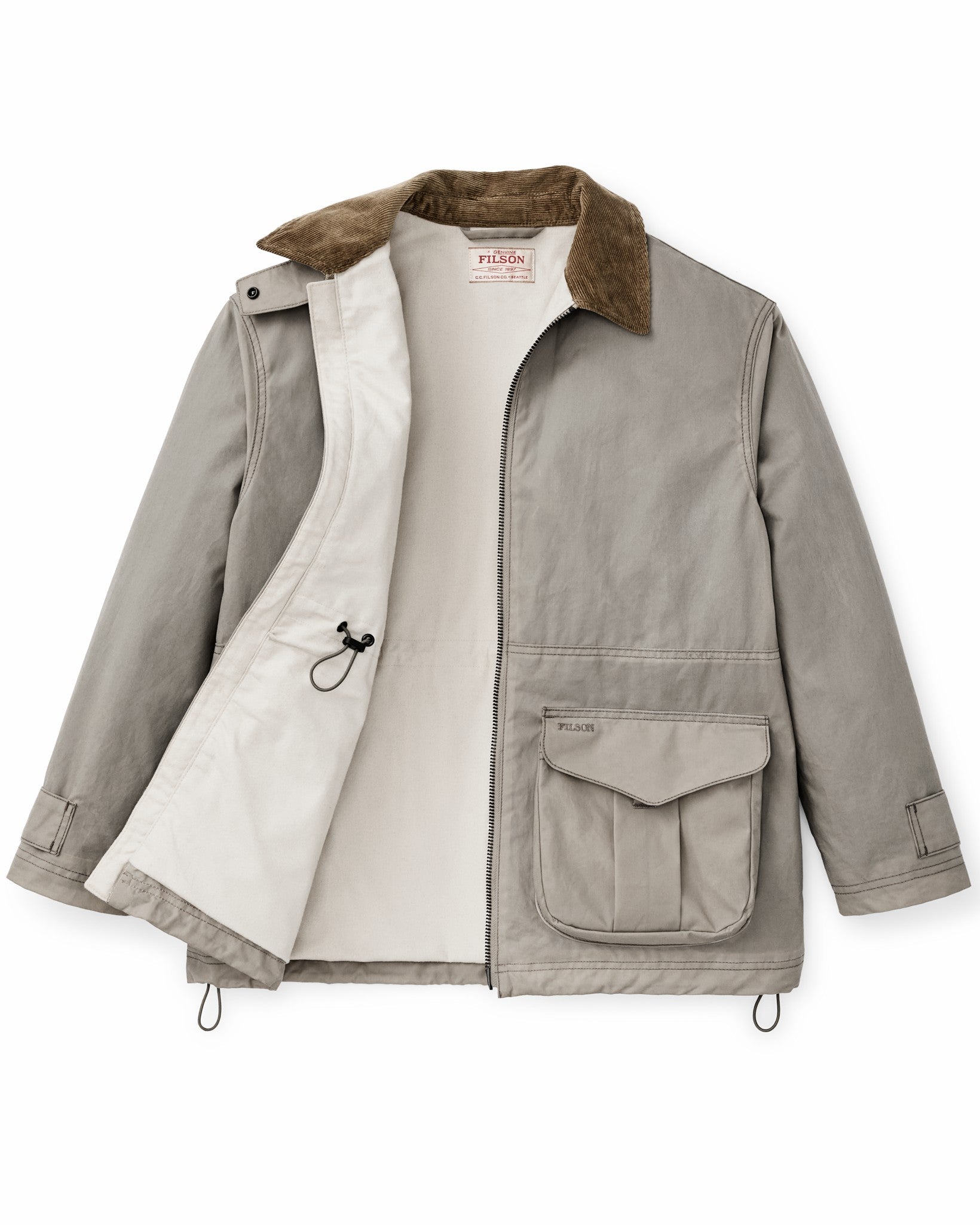 Filson Women Women's Cover Cloth Raincoat - Twine