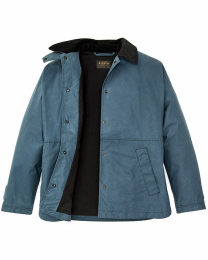 Filson Women Women's Harbor Front Waxed Jacket - Navy