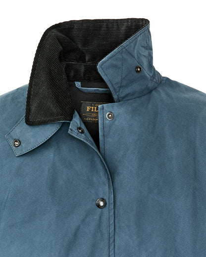 Filson Women Women's Harbor Front Waxed Jacket - Navy