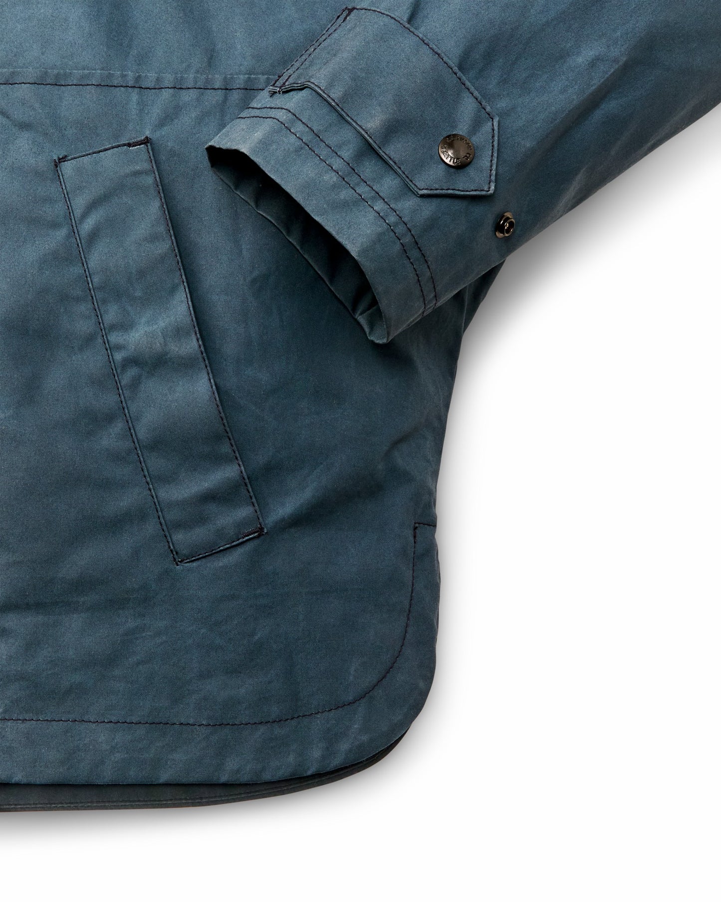 Filson Women Women's Harbor Front Waxed Jacket - Navy