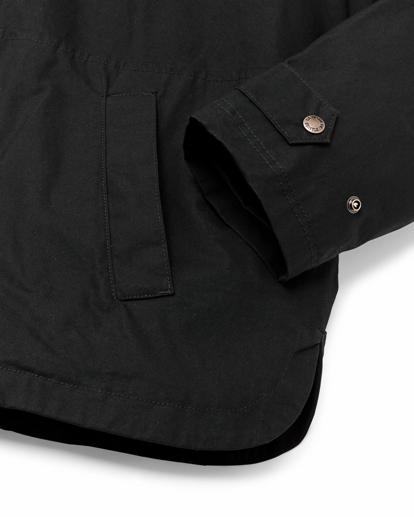 Filson Women Women's Harbor Front Waxed Jacket - Black