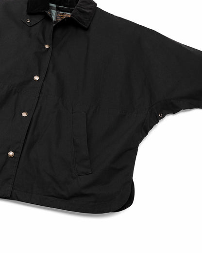 Filson Women Women's Harbor Front Waxed Jacket - Black