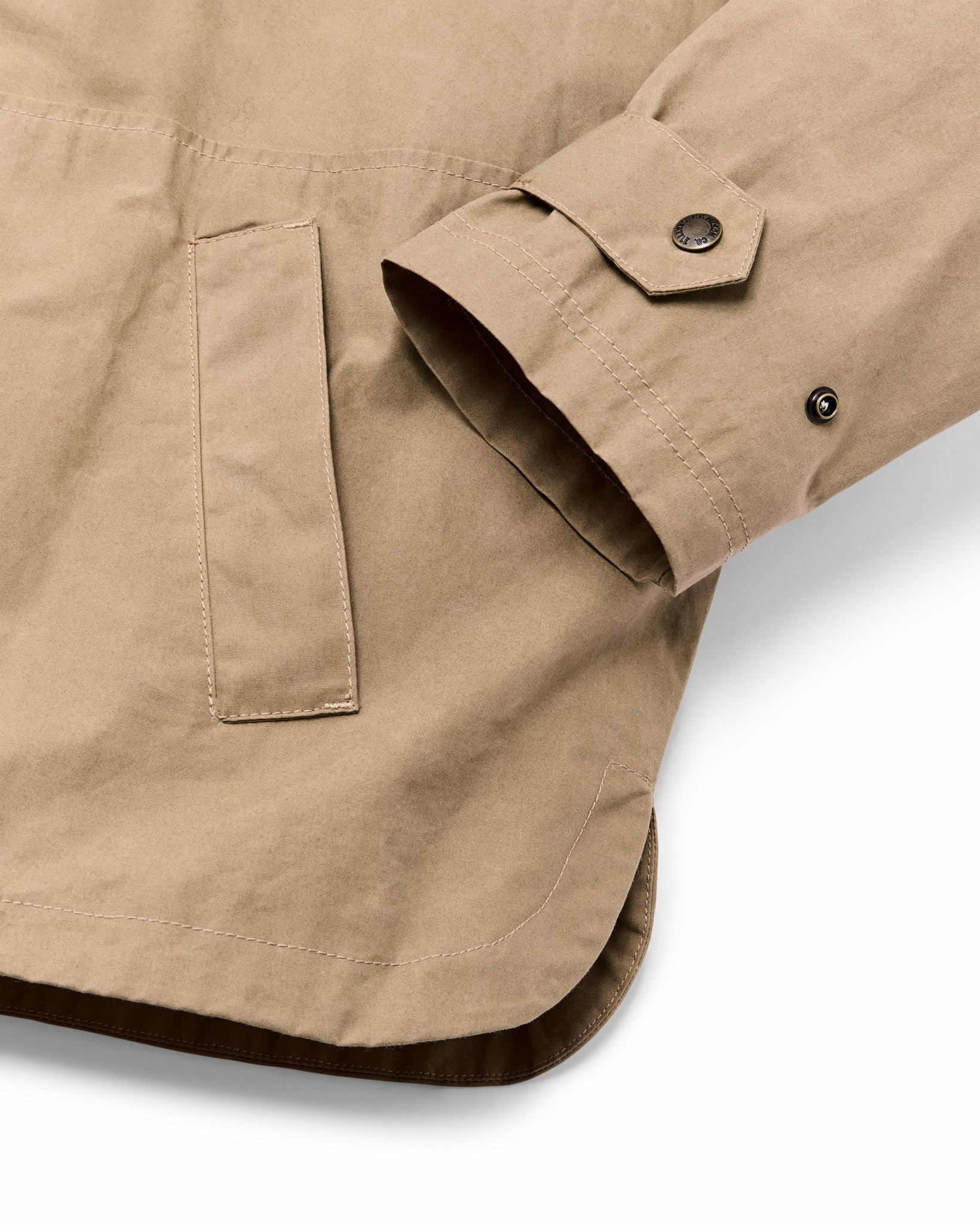 Filson Women Women's Harbor Front Waxed Jacket - Marsh Tan