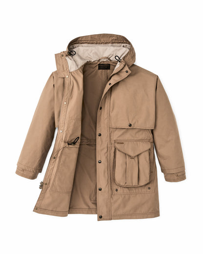 Filson Women Women's Aviator Cloth Long Raincoat