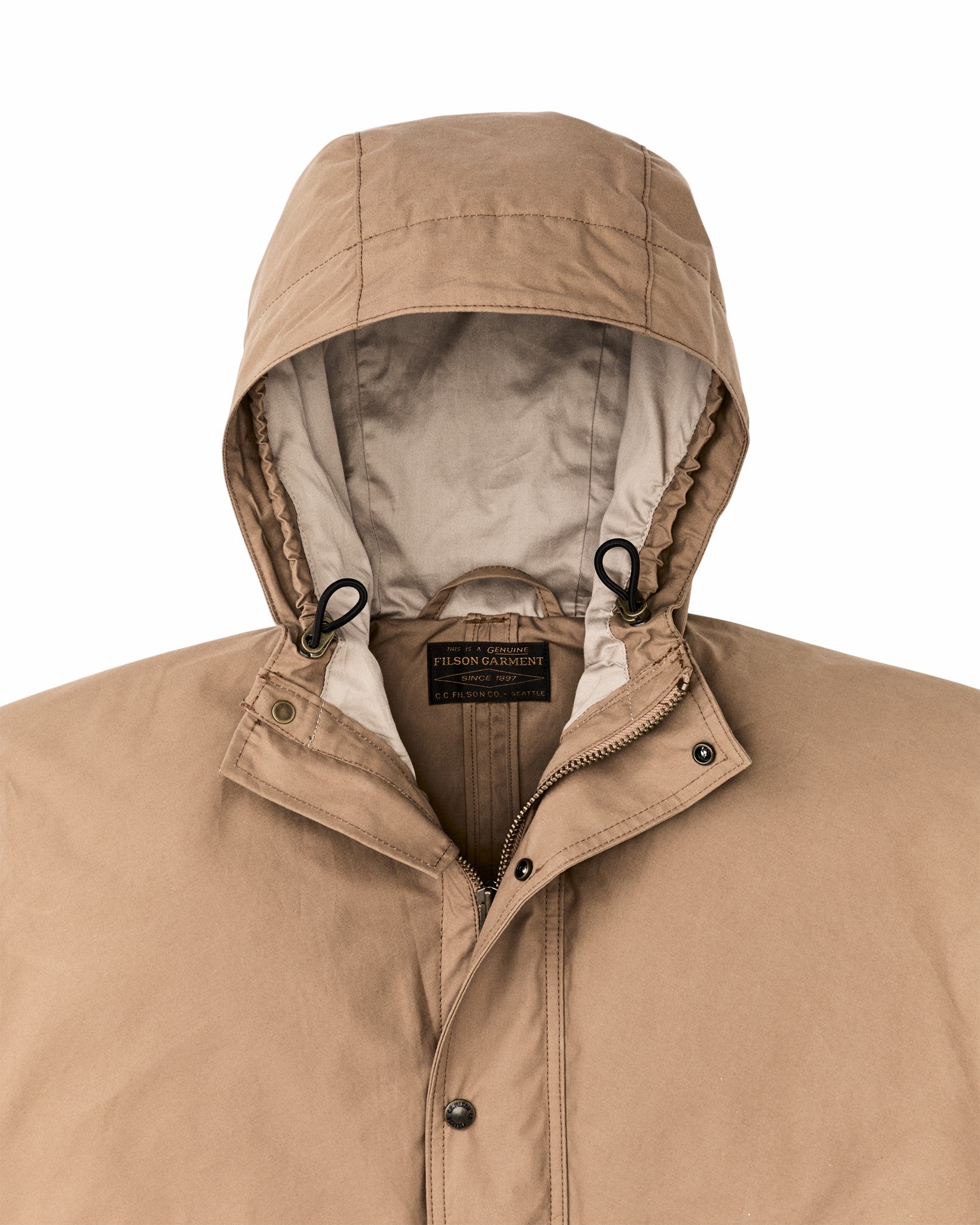 Filson Women Women's Aviator Cloth Long Raincoat