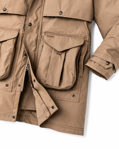 Filson Women Women's Aviator Cloth Long Raincoat