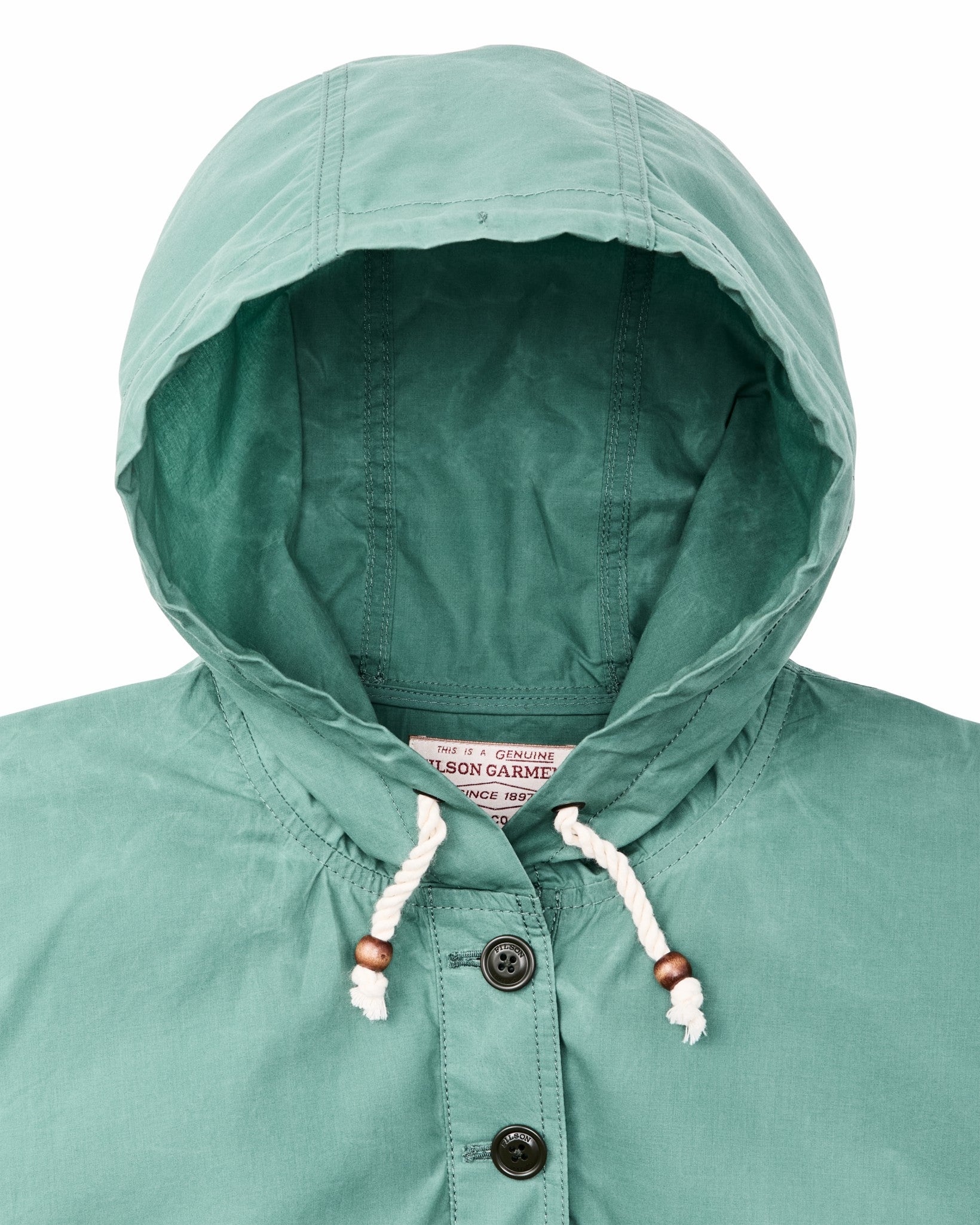 Filson Women Women's Ranger Hooded Popover - Deep Sea