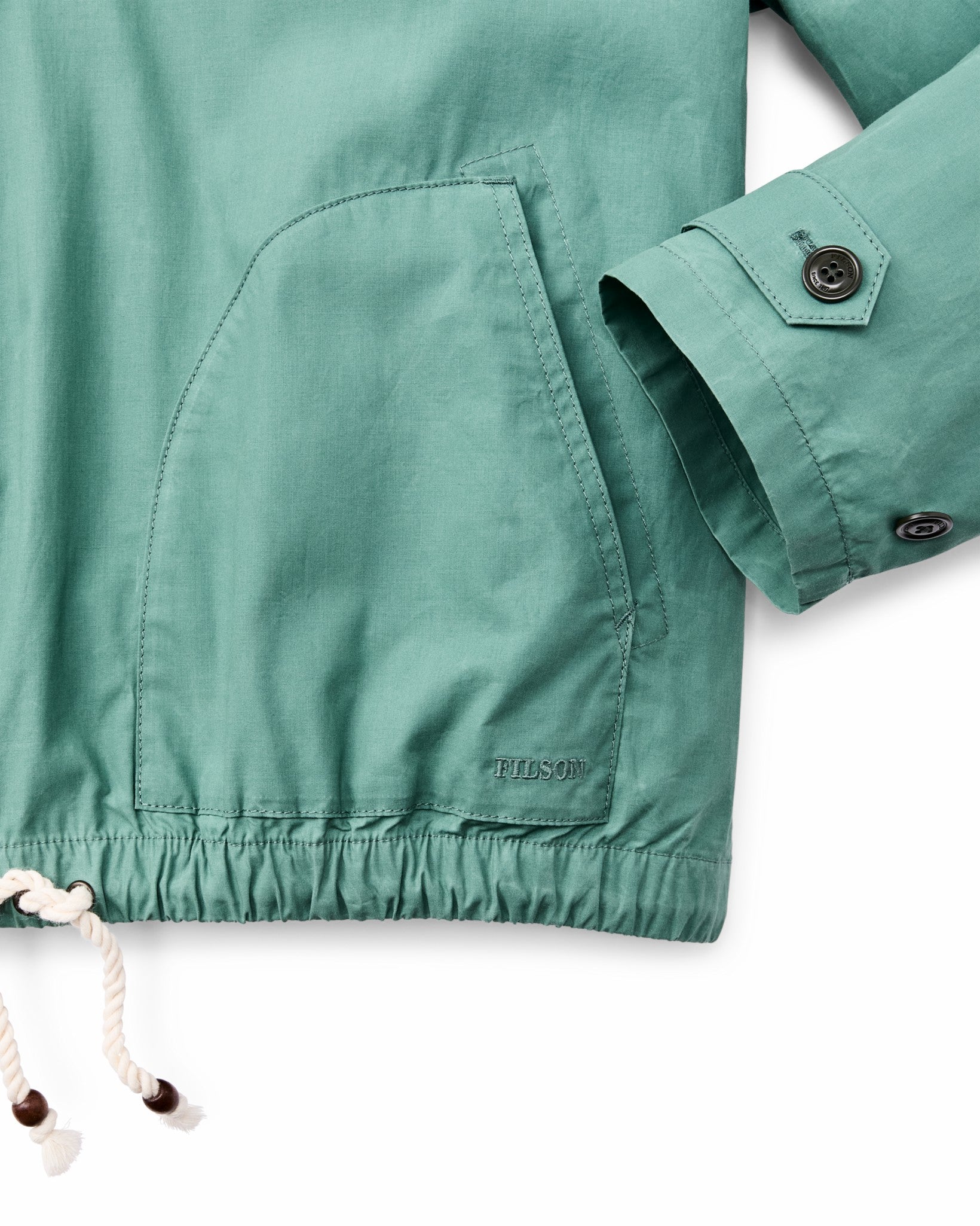 Filson Women Women's Ranger Hooded Popover - Deep Sea