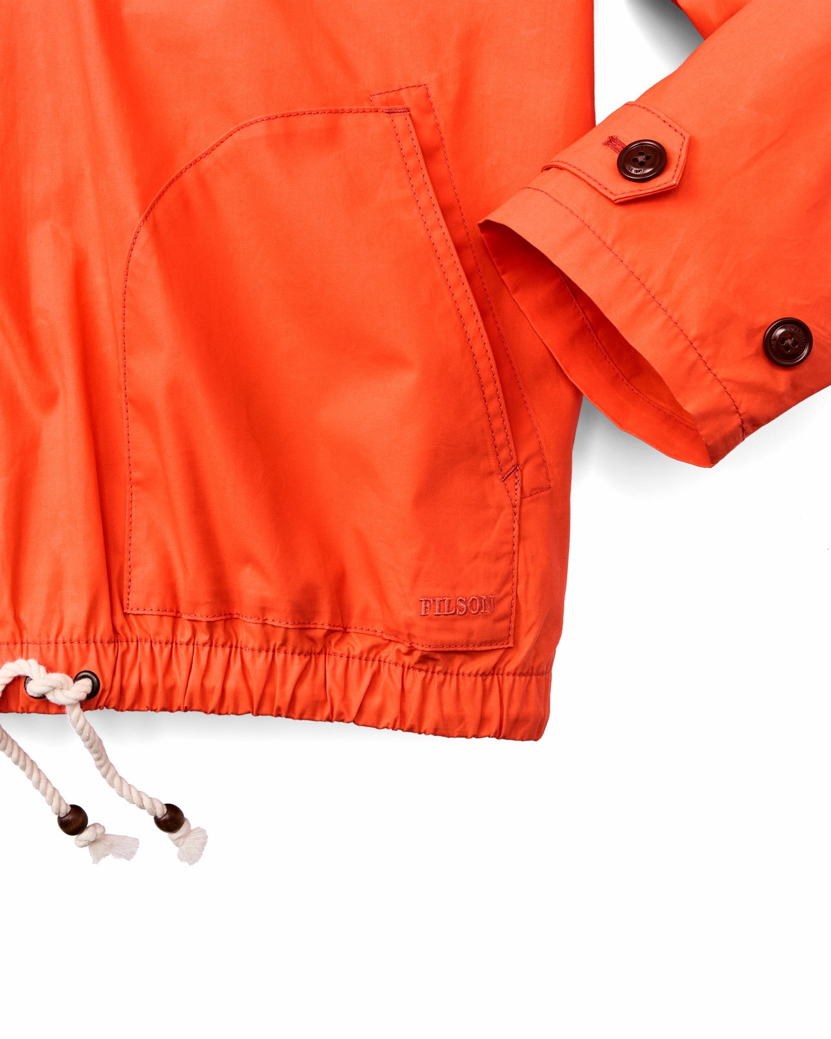 Filson Women Women's Ranger Hooded Popover - Flame