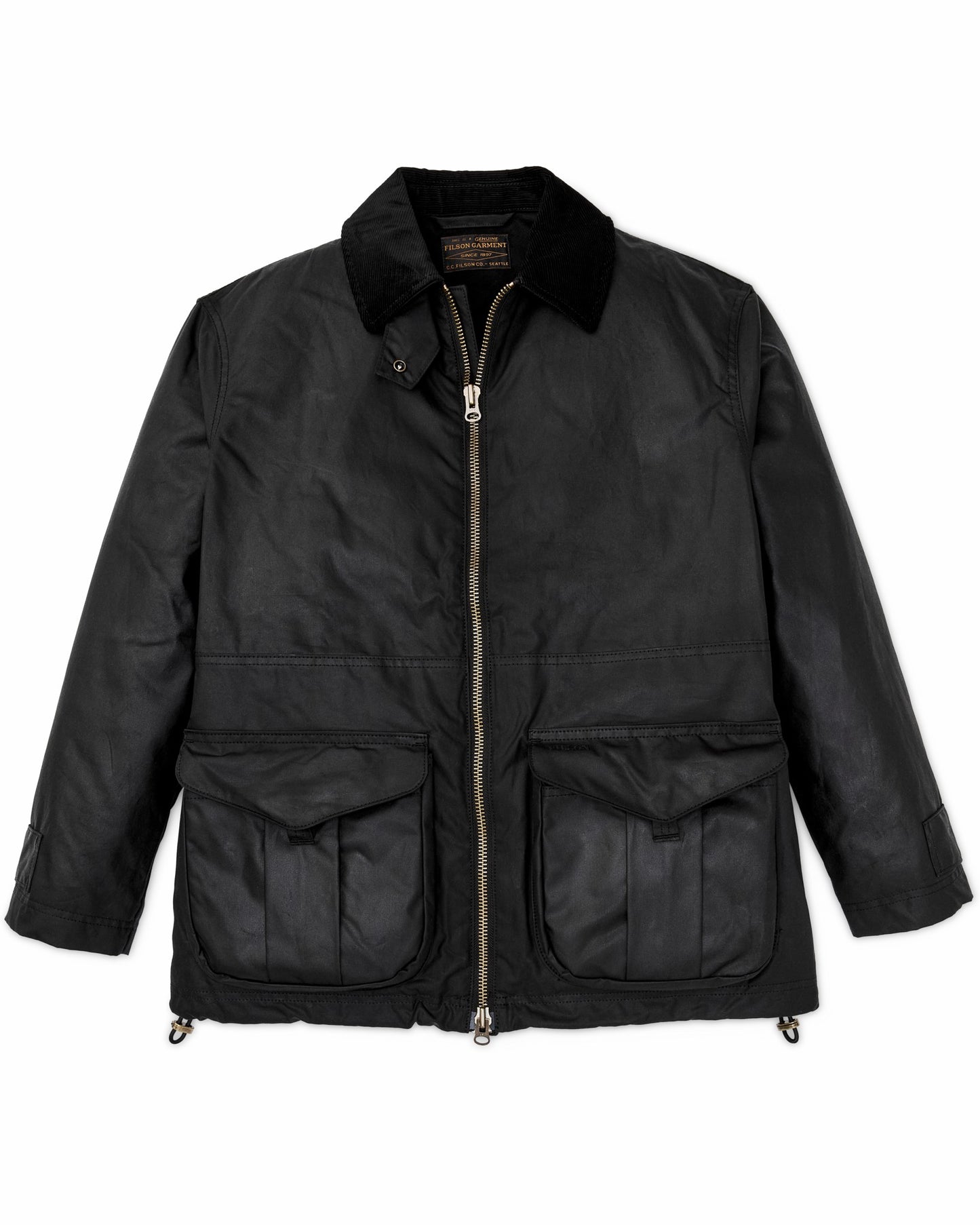 Filson Women Women's Cover Cloth Raincoat - Black