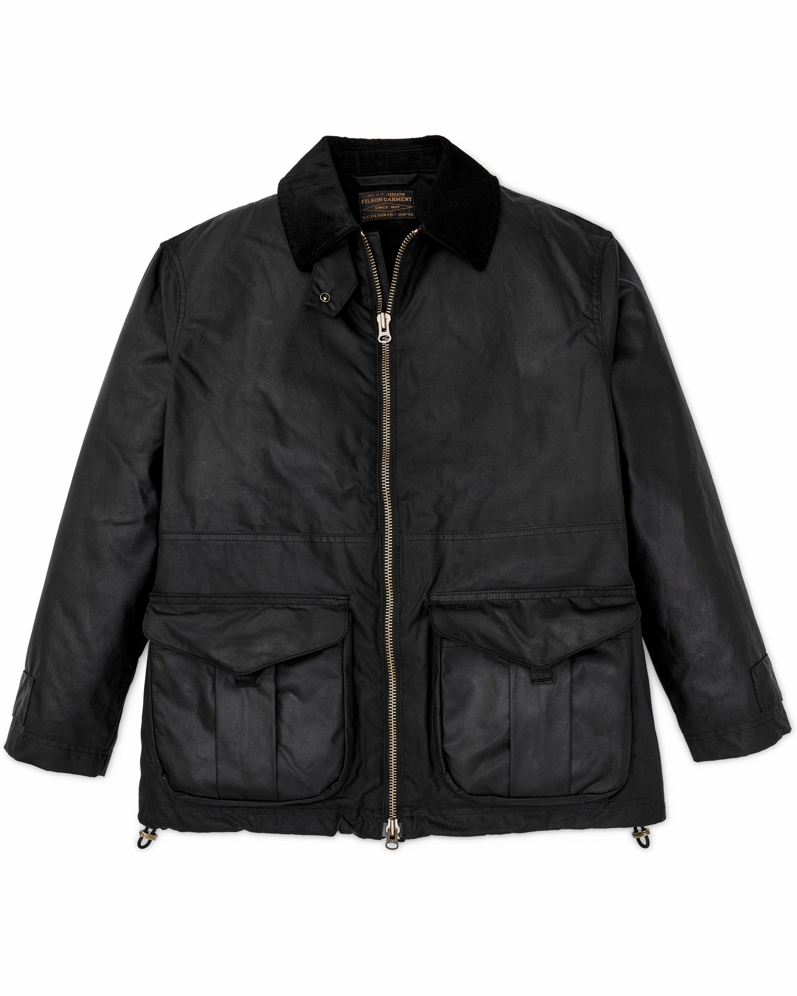 Filson Women Women's Cover Cloth Raincoat - Black