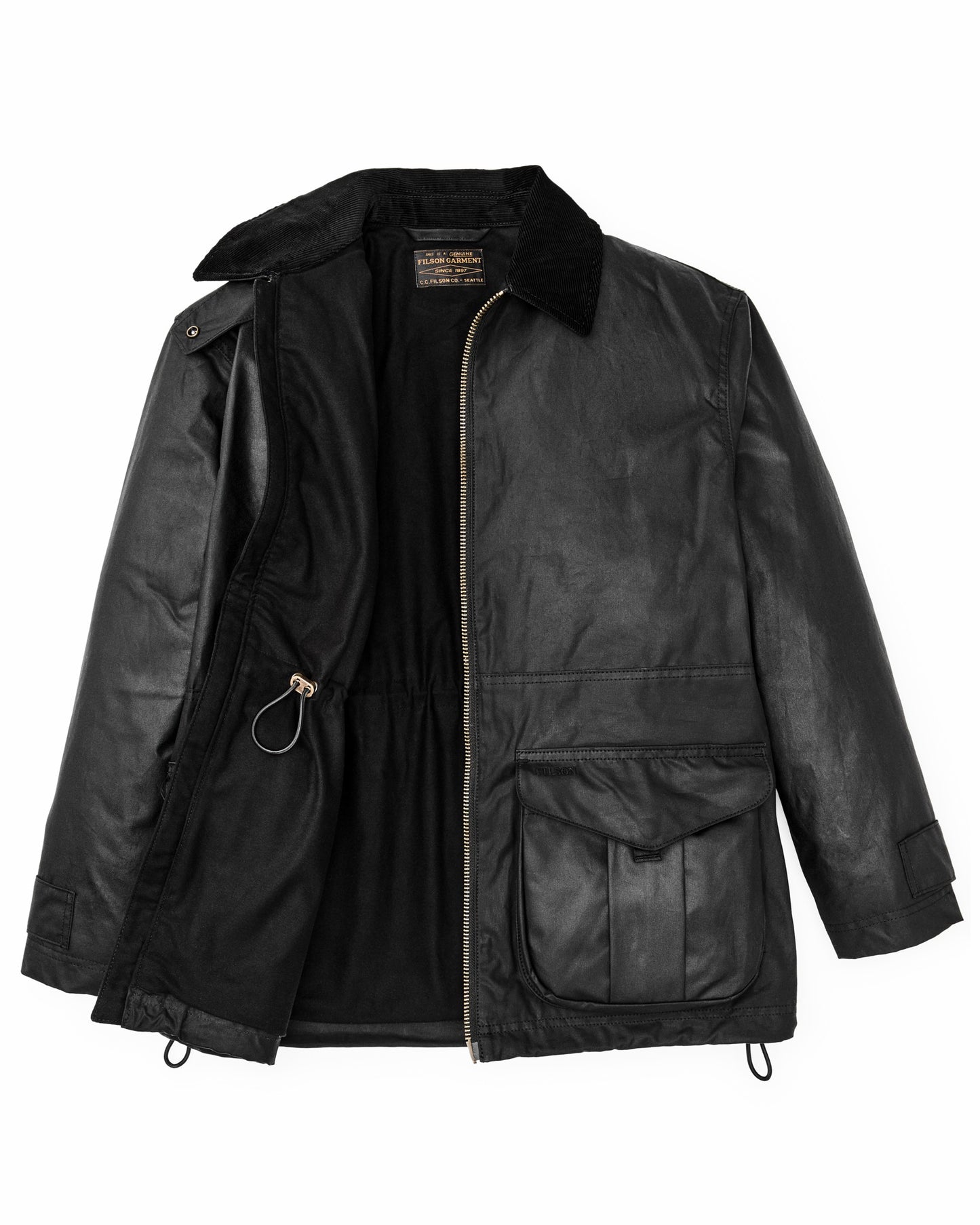 Filson Women Women's Cover Cloth Raincoat - Black