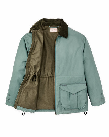 Filson Women Women's Cover Cloth Raincoat - Balsam Green