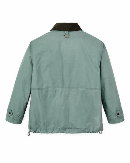 Filson Women Women's Cover Cloth Raincoat - Balsam Green