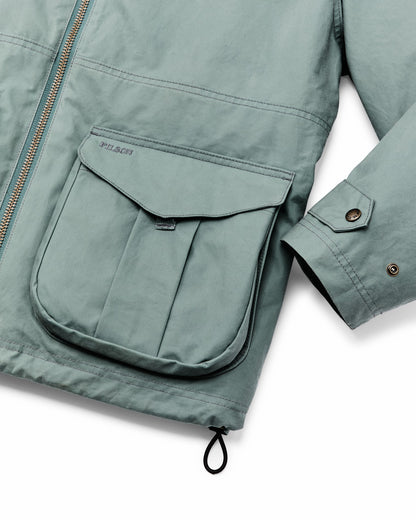 Filson Women Women's Cover Cloth Raincoat - Balsam Green