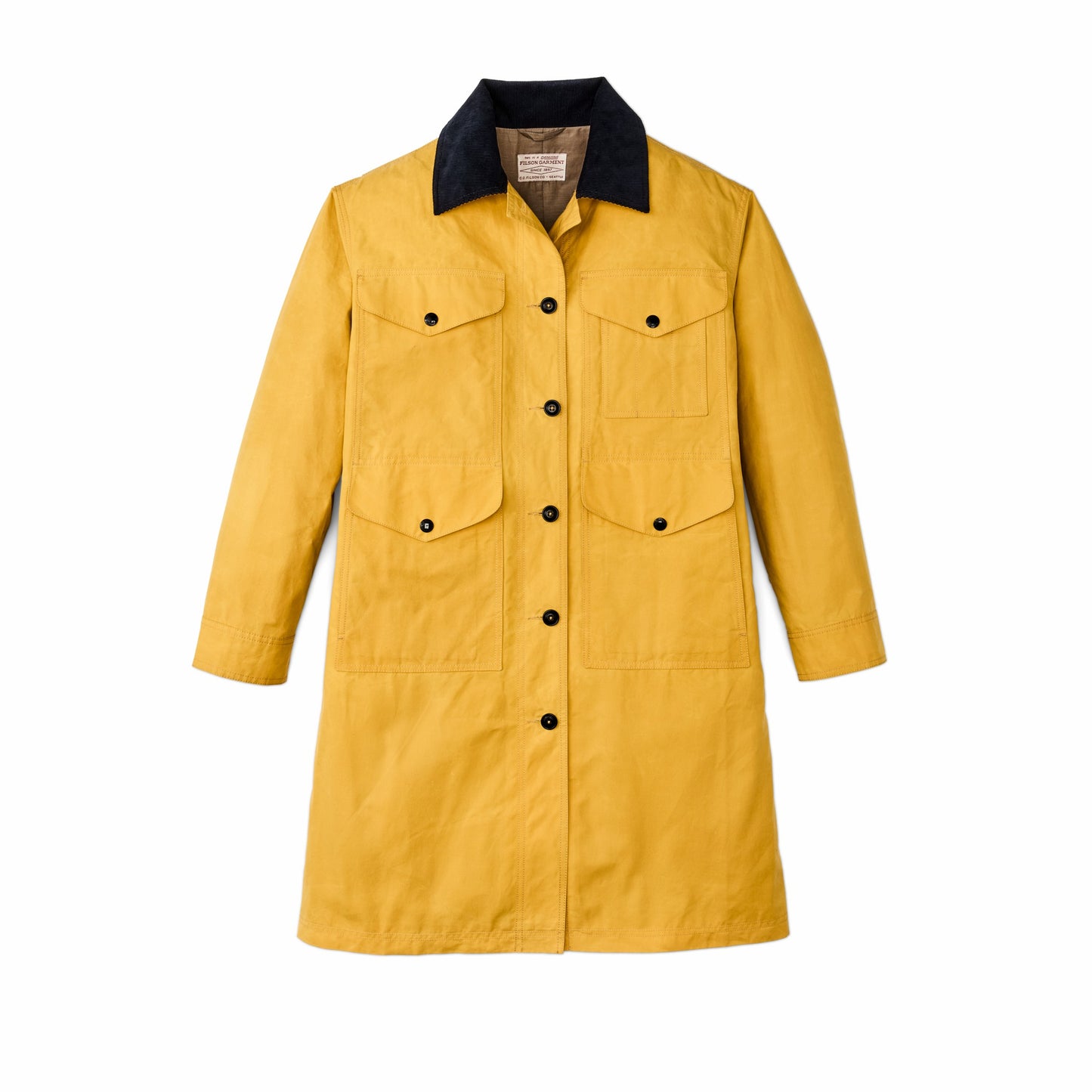 Filson Women Women's Dry Waxed Long Cruiser