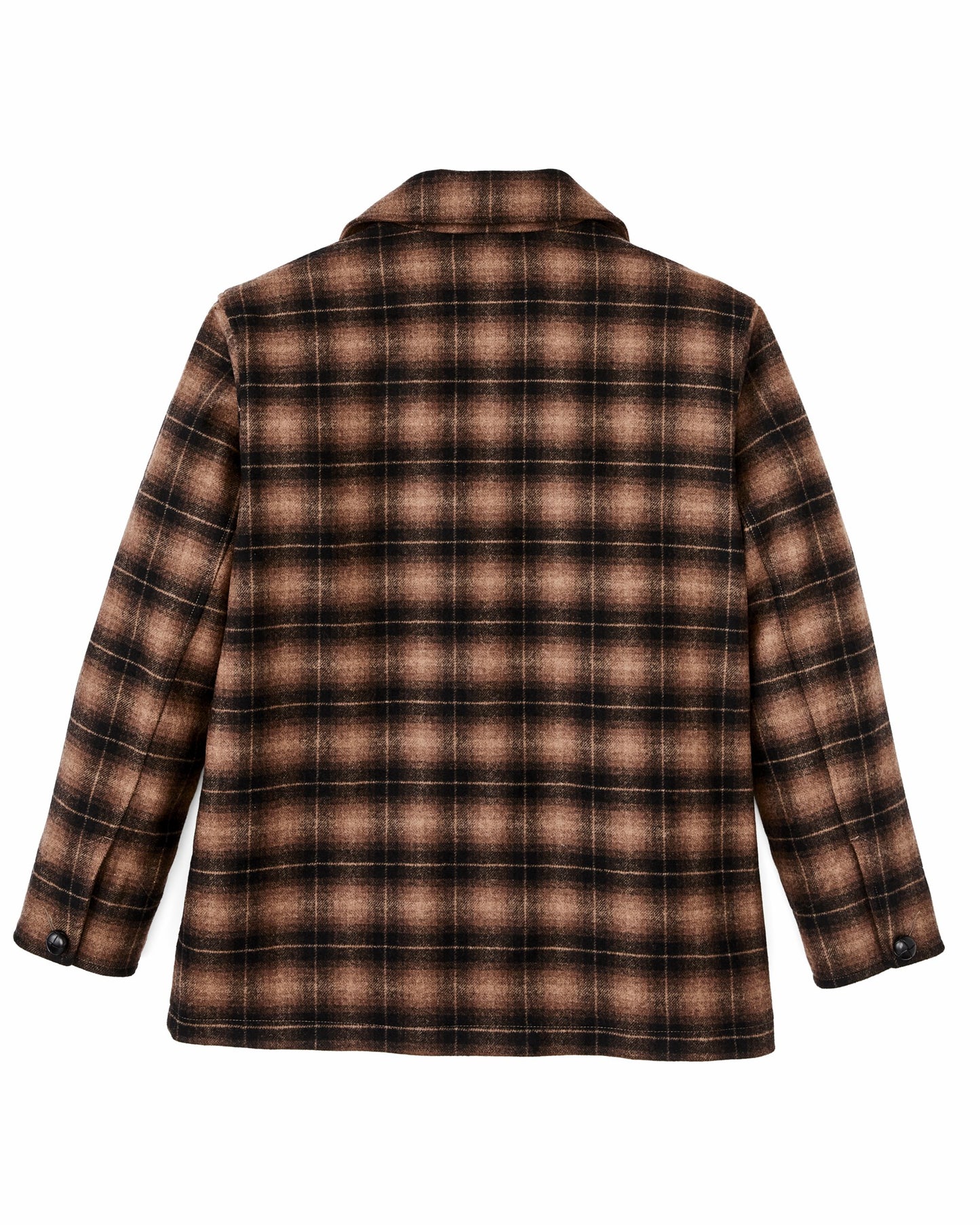Filson Women Women's Unconstructed Wool Blazer - Bronze Brown Plaid