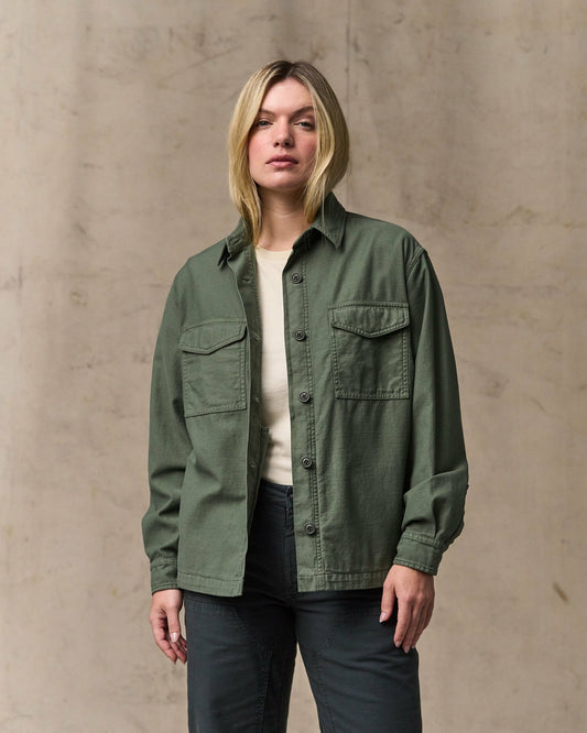 Filson Women Women's Field Jac-Shirt - Service Green