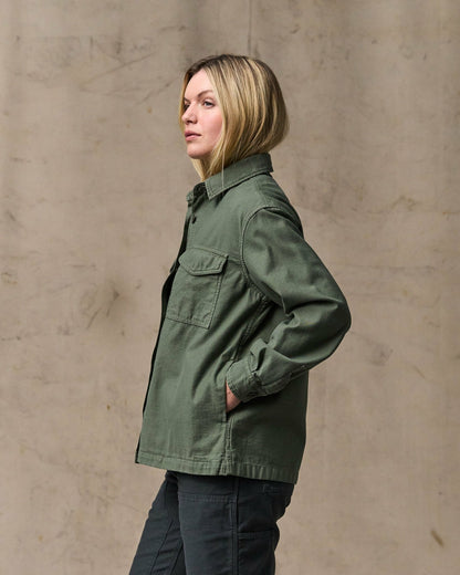 Filson Women Women's Field Jac-Shirt - Service Green