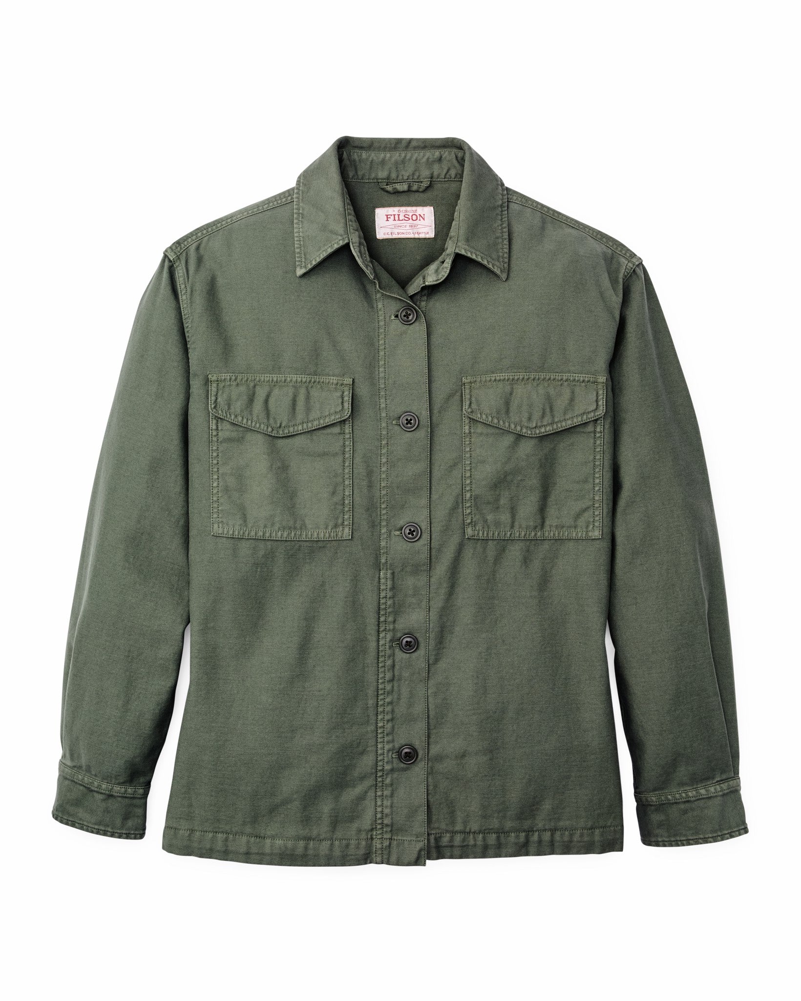 Filson Women Women's Field Jac-Shirt - Service Green