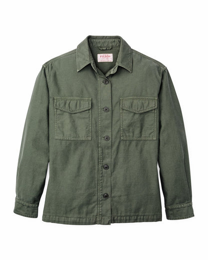 Filson Women Women's Field Jac-Shirt - Service Green