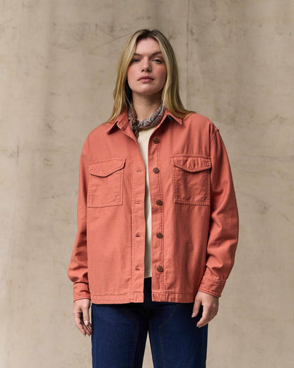 Filson Women Women's Field Jac-Shirt - Copper Brown